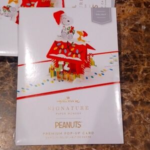 3 FOR $10  Hallmark Signature Paper Wonder Holiday Card.